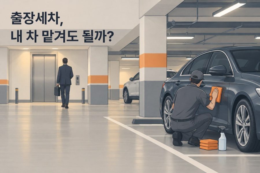 출장세차 업체 비교 2026: 갓차·미소·인스타워시·카라멜 가격과 차이